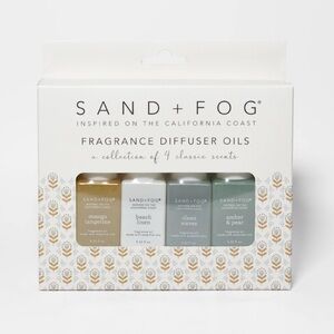 SAND + FOG 4 Pk Fragrance Diffuser Oils Set